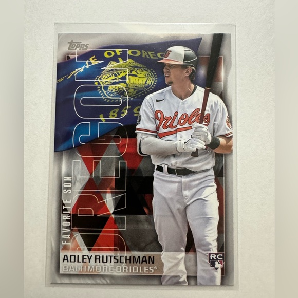Topps 2023 Adley Rutschman RC and 2023 Topps Favorite Son insert bundle - Picture 3 of 4